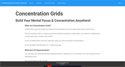 Desktop Screenshot of concentrationgrids.com